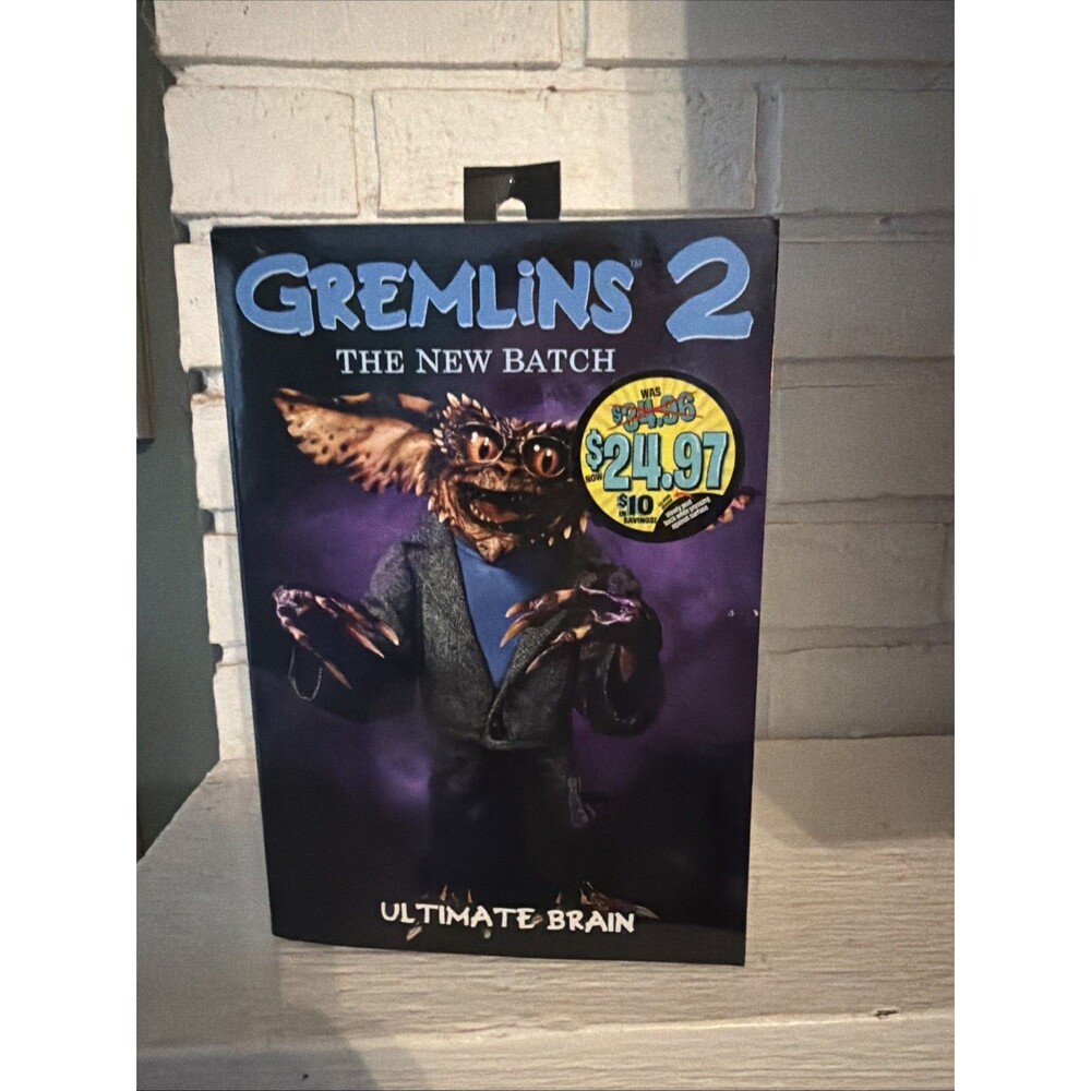 NECA Gremlins 2 The New Batch Ultimate Brain Figure NIB